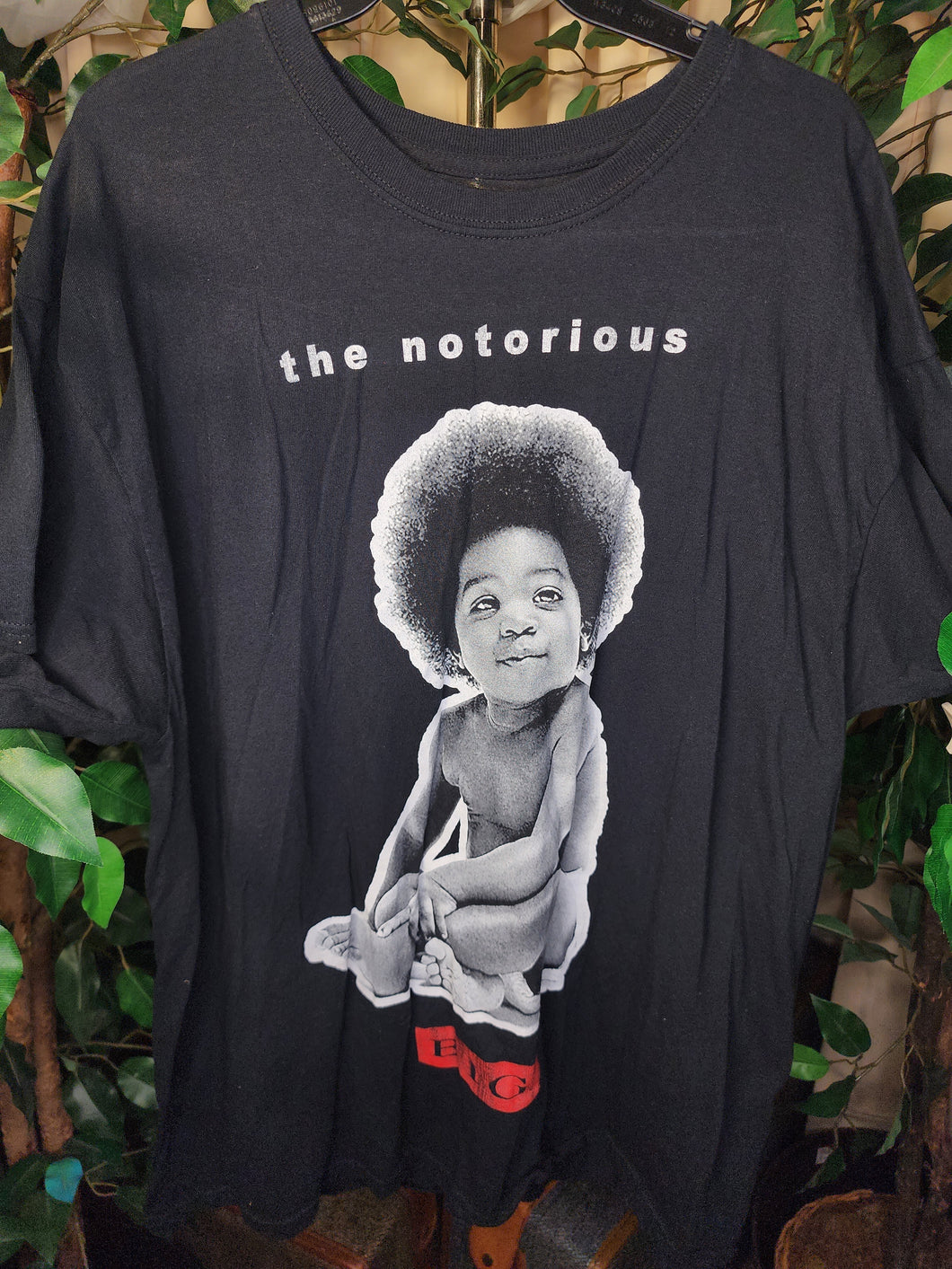 TSHIRT THE NOTORIOUS B.I.G. BABY PHOTO