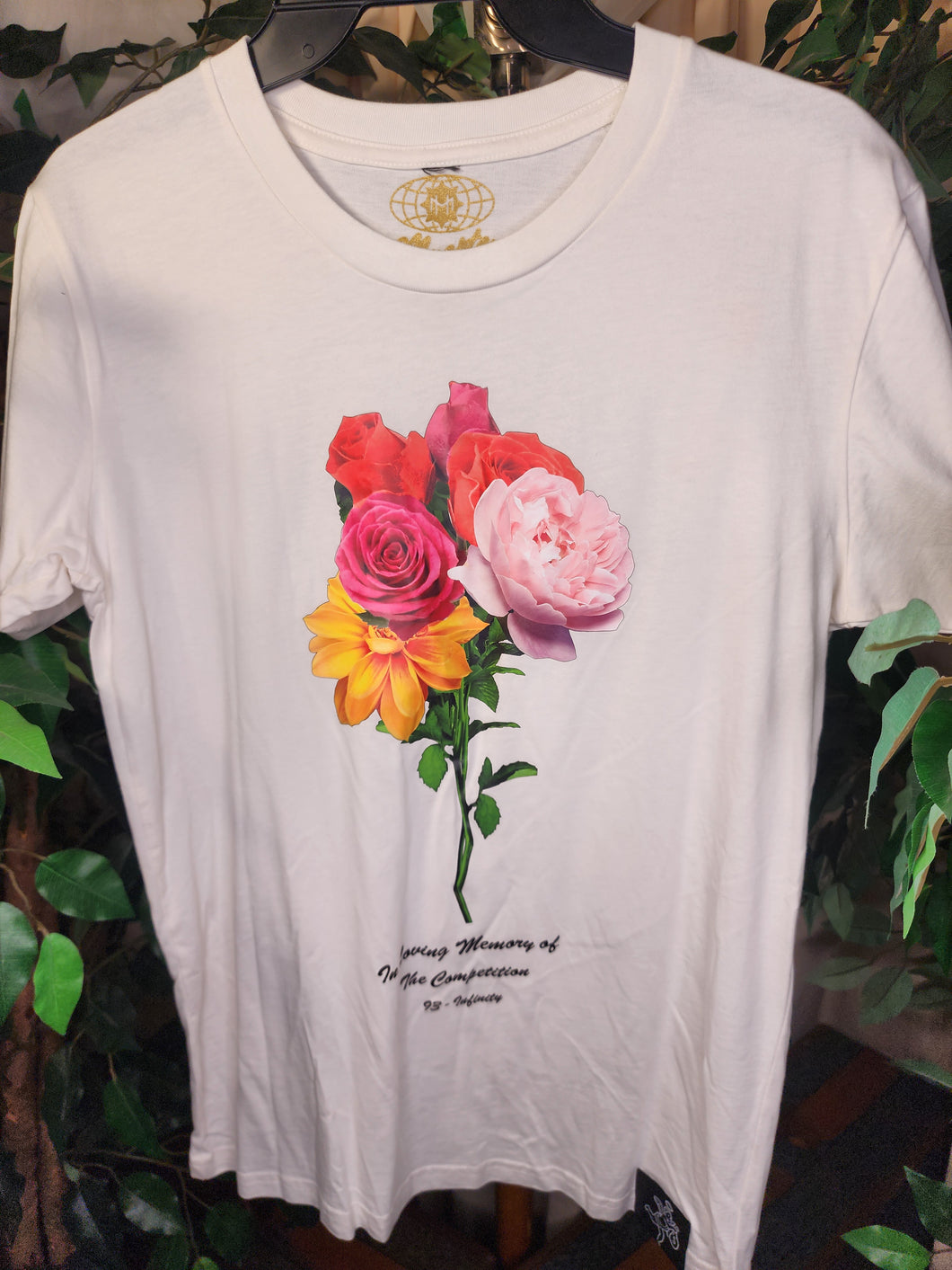 TSHIRT MUERTE FLOWERS