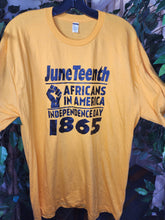 Load image into Gallery viewer, TSHIRT JUNETEENTH
