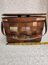 Load image into Gallery viewer, PURSE WOODEN BOX &quot;STAMPED&quot;
