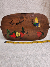 Load image into Gallery viewer, PURSE &quot;STRAWBERRY&quot; WOODEN BOX
