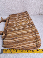 Load image into Gallery viewer, PURSE STRIPED ASIAN INSPIRED CLUTCH
