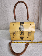 Load image into Gallery viewer, PURSE VINTAGE METAL FOOTED TURN OF THE CENTURY YOUNG LADY
