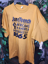 Load image into Gallery viewer, TSHIRT JUNETEENTH
