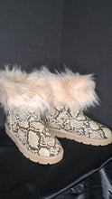 Load image into Gallery viewer, SHOE ROUGE FAUX LEATHER ANIMAL PRINT BOOT
