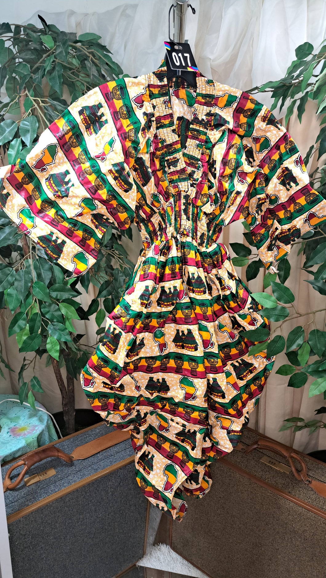 AFRICAN DRUMS DRESS