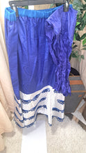 Load image into Gallery viewer, BLUE &amp; WHITE HERITAGE SKIRT SET PLUS
