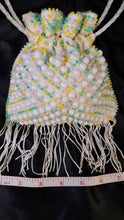 Load image into Gallery viewer, BEADED DRAWSTRING PURSE
