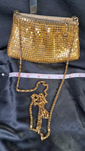 Load image into Gallery viewer, SMALL GOLD MESH PURSE
