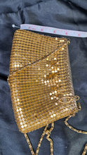 Load image into Gallery viewer, SMALL GOLD MESH PURSE
