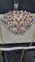 Load image into Gallery viewer, SILVER &amp; GOLD BELLA COLLECTION PURSE
