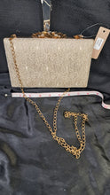 Load image into Gallery viewer, SILVER &amp; GOLD BELLA COLLECTION PURSE
