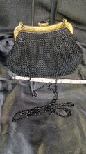 Load image into Gallery viewer, BLACK BEADED PURSE
