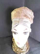 Load image into Gallery viewer, HAT FAUX FUR WITH TURBAN RIM
