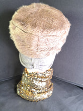 Load image into Gallery viewer, HAT FAUX FUR WITH TURBAN RIM
