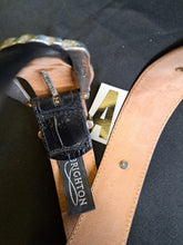 Load image into Gallery viewer, BELT LEATHER BLACK
