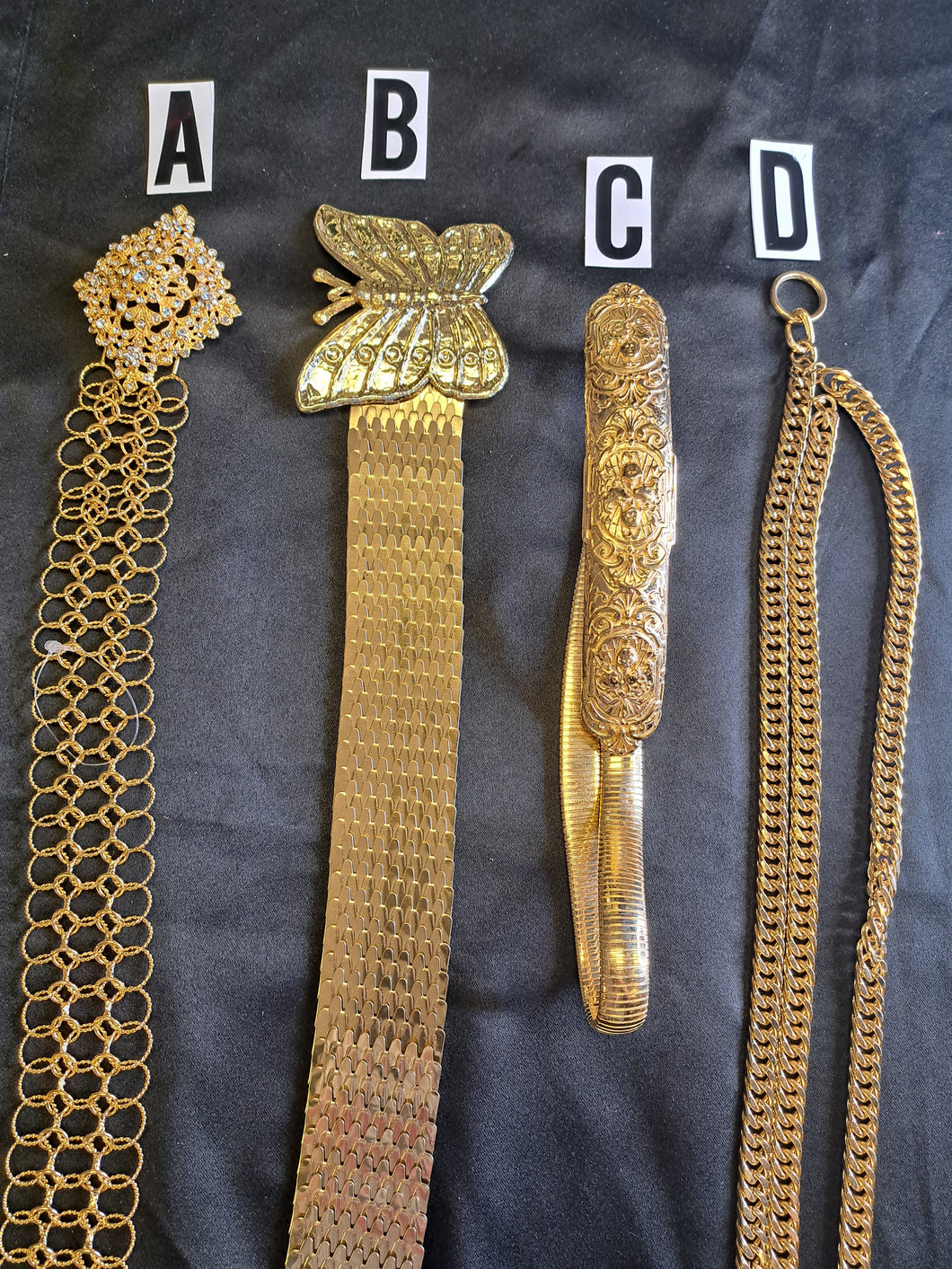 BELT GOLD GLAM